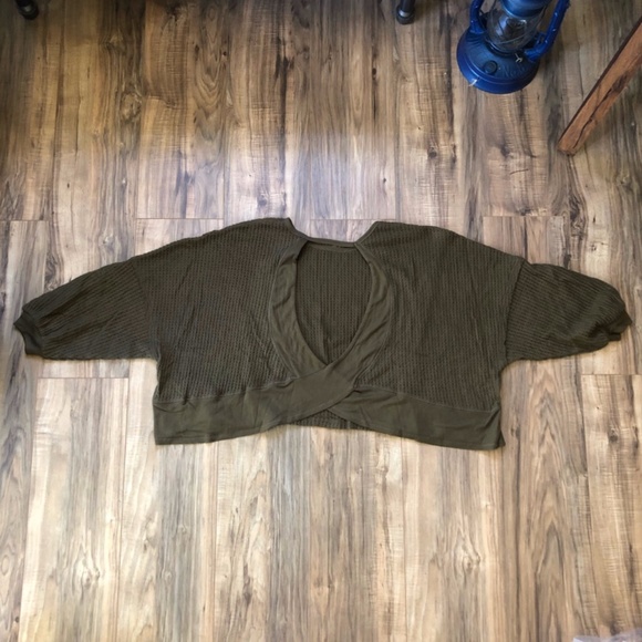 NWT - We the Free Love Me Thermal Olive XS - Picture 4 of 12